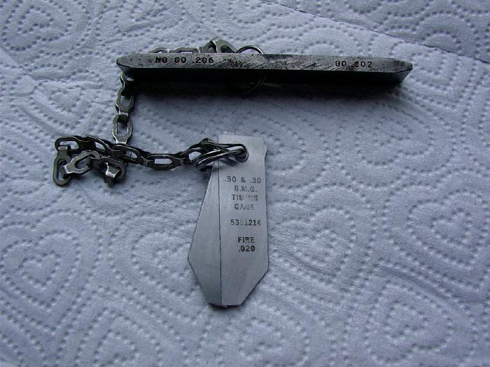 U.S. Gov't .50 BMG Headspace&Timing Gauge WITH.30 BMG Timing Picture 3