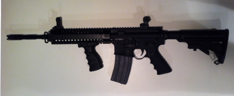 Leitner-Wise Rifle Company Custom M-4 / Ar-15 With Gas Piston System ...