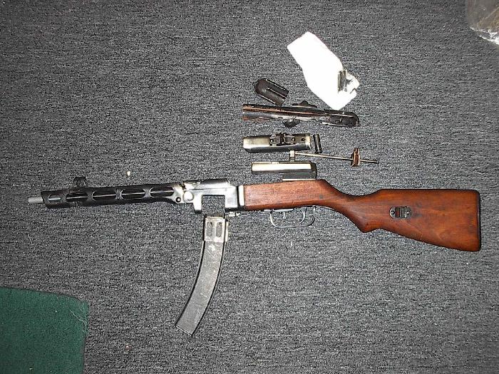 Ppsh 41 Parts Kit And Extras Polish Ppsh41 Parts Kit Unissued With ...