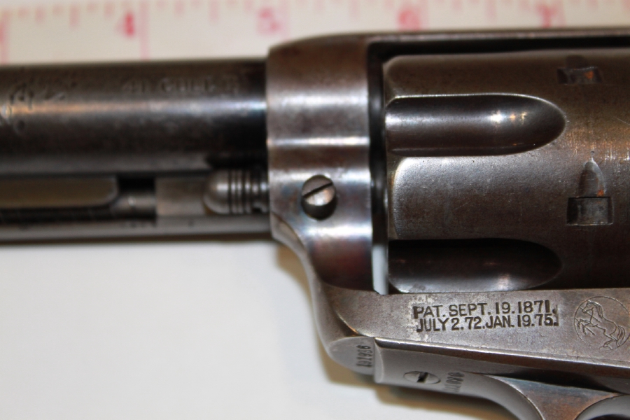 Colt .41 Saa From The William Ruger Collection For Sale at GunAuction ...