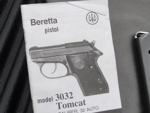 Beretta Tomcat, .32 Acp. Semi Auto With Tip Up Barrel - Picture 9