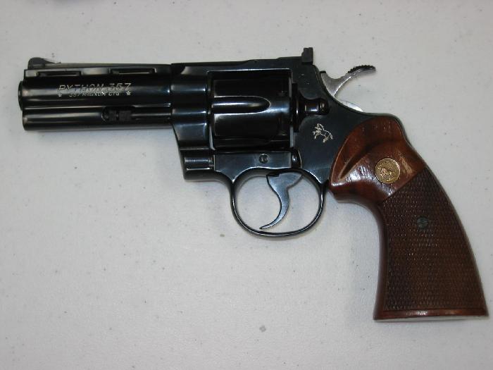 Colt PYTHON 357 MAGNUM CTG 4 INCH REVOLVER