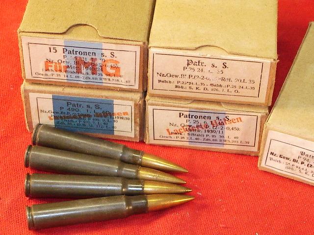 German 8mm Mauser Ammo In Boxes K98 Gew98 Vz24 - Picture 1